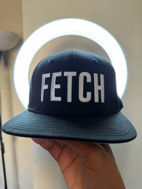 “FETCH Mean Girls Black Snapback Hat Y2K Streetwear Cap”